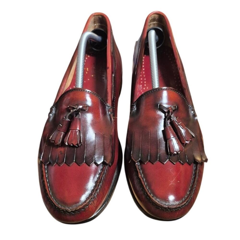 GH Bass & Co Weejuns Larson Lug Leather Loafers Size 11